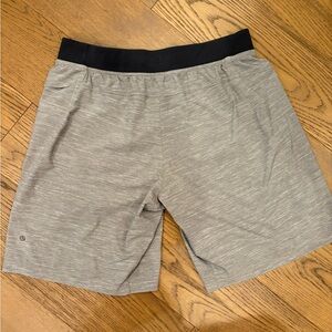 lululemon Pace Breaker 9” Linerless Men's Heathered Gray Shorts